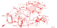 FLEXIBLE DE RADIATEUR/TUYAU D'EAU pour Honda AFRICA TWIN 1000 DCT LOWER de 2018