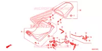 SELLE pour Honda AFRICA TWIN 1000 DCT LOWER de 2018