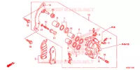 ETRIER DE FREIN AVANT pour Honda SH MODE 125 de 2017