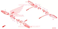 CLIGNOTANT pour Honda AFRICA TWIN 1000 ADVENTURE DCT de 2018