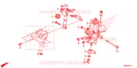 ARBRE DE DIRECTION (EPS) pour Honda FOURTRAX 500 RUBICON IRS EPS de 2018