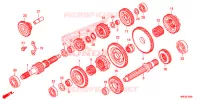 BOITE DE VITESSES pour Honda FOURTRAX 500 RUBICON IRS EPS de 2018