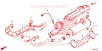 SILENCIEUX D'ECHAPPEMENT pour Honda FOURTRAX 500 RUBICON IRS EPS de 2018