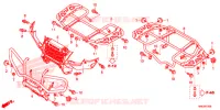 SUPPORT pour Honda FOURTRAX 500 RUBICON IRS EPS de 2018