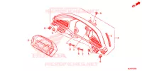 COMPTEUR pour Honda CTX 700 DCT ABS de 2019