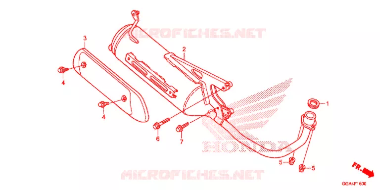 SILENCIEUX D'ECHAPPEMENT Honda SCOOTER 50 RUCKUS 2018  NPS50J_A