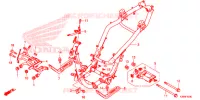 CADRE pour Honda PCX 150 de 2018