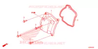COUVRE CULASSE pour Honda PCX 150 de 2018