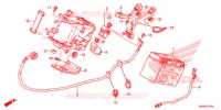 BATTERIE pour Honda VT 1300 C FURY ABS RED de 2018