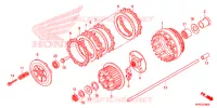 EMBRAYAGE pour Honda VT 1300 C FURY ABS RED de 2018
