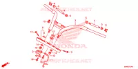 GUIDON   TE DE FOURCHE (VT1300CX/CXA) pour Honda VT 1300 C FURY ABS RED de 2018