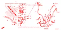 MAITRE CYLINDRE DE FREIN AVANT (VT1300CXA) pour Honda VT 1300 C FURY ABS RED de 2018