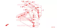TRIANGLES AVANT pour Honda PIONEER 700 M2 DELUXE de 2018
