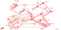 TRIANGLES   BARRE ANTI ROULIS pour Honda PIONEER 1000 M5 DELUXE de 2018