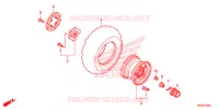 ROUE AVANT pour Honda FOURTRAX 420 RANCHER 2X4 BASE de 2018