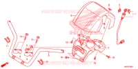 GUIDON pour Honda FOURTRAX 420 RANCHER 4X4 DCT EPS de 2018