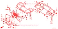 SUPPORT pour Honda FOURTRAX 420 RANCHER 4X4 DCT EPS de 2018