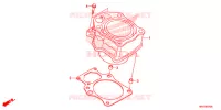 CYLINDRE pour Honda FOURTRAX 500 FOREMAN ES PS de 2018