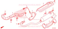 SILENCIEUX D'ECHAPPEMENT pour Honda FOURTRAX 500 FOREMAN ES PS de 2018