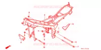 CADRE pour Honda NS1 50 ROTHMANS de 1994