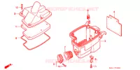 FILTRE A AIR pour Honda NS1 50 ROTHMANS de 1994