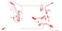 PEDALE   KICK pour Honda NS1 50 ROTHMANS de 1994
