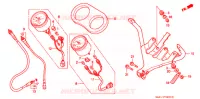 COMPTEUR pour Honda NS1 50 BLACK de 1995