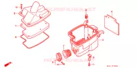 FILTRE A AIR pour Honda NS1 50 BLACK de 1995