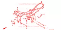 CADRE pour Honda NS1 50 WHITE de 1995
