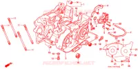 CARTER MOTEUR   POMPE A HUILE pour Honda NS1 50 WHITE de 1995