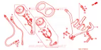 COMPTEUR pour Honda NS1 50 WHITE de 1995