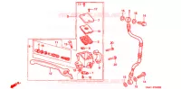 MAITRE CYLINDRE DE FREIN AVANT pour Honda NS1 50 WHITE de 1995