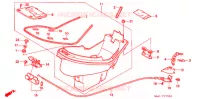 COFFRE pour Honda NS1 50 de 1996