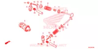 ARBRE A CAMES   SOUPAPE pour Honda SUPER CUB 125 ABS de 2021