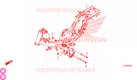CADRE pour Honda SUPER CUB 125 ABS de 2021