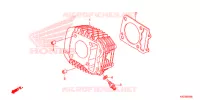 CYLINDRE pour Honda SUPER CUB 125 ABS de 2021