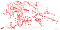 GUIDON   CARENAGE pour Honda SUPER CUB 125 ABS de 2021