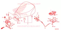 SELLE pour Honda SUPER CUB 125 ABS de 2021