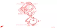 CYLINDRE pour Honda CB 300 R ABS de 2020
