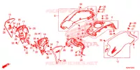 OUIES DE RADIATEUR   CAPOT DE RESERVOIR pour Honda CB 300 R ABS de 2020