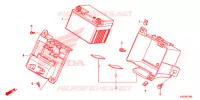 BATTERIE pour Honda SUPER CUB 125 de 2019