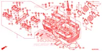 CULASSE pour Honda CB 1100 EX ABS PROMINENCE RED de 2017