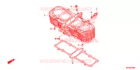 CYLINDRE pour Honda CB 1100 EX ABS PROMINENCE RED de 2017
