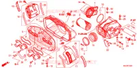 FILTRE A AIR pour Honda CB 1100 EX ABS PROMINENCE RED de 2017