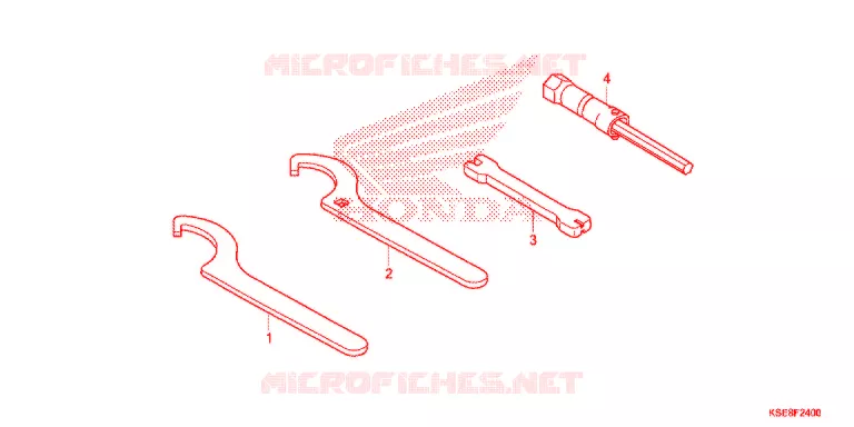 OUTIL Honda MOTO 150 CRF 2019  CRF150RK