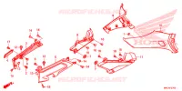 COUVERCLES LATERAUX pour Honda GL 1800 GOLD WING TOUR DCT AIRBAG de 2019