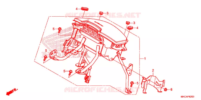 MODULE AIRBAG Honda MOTO 1800 GOLD-WING 2019  GL1800DAK
