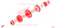 EMBRAYAGE pour Honda PIONEER 1000 M3 EPS de 2019