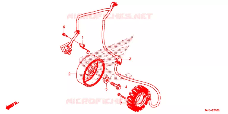 ALTERNATEUR Honda MOTO 650 CBR 2018  CBR650FJ