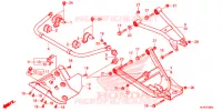 TRIANGLES   BARRE ANTI ROULIS pour Honda PIONEER 1000 M3 EPS de 2019